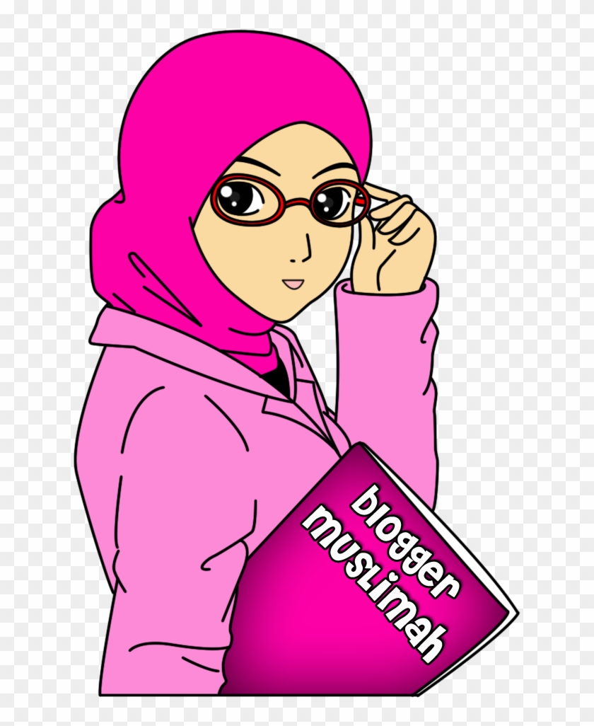Detail Kartun Muslimah Ceria Nomer 18
