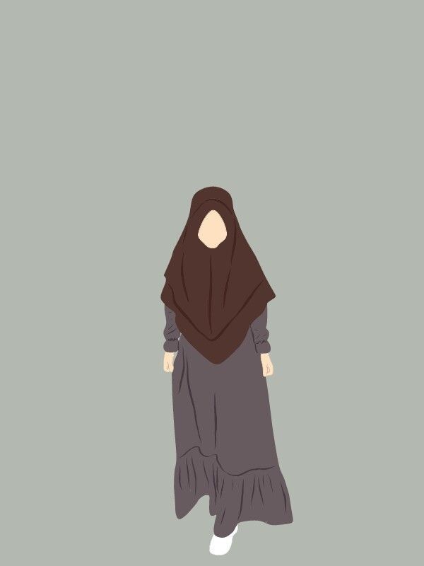 Detail Kartun Muslimah Hijab Nomer 12