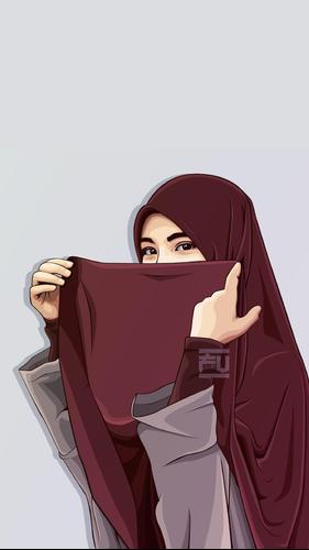 Detail Kartun Muslimah Keren Cantik Gaul Nomer 27