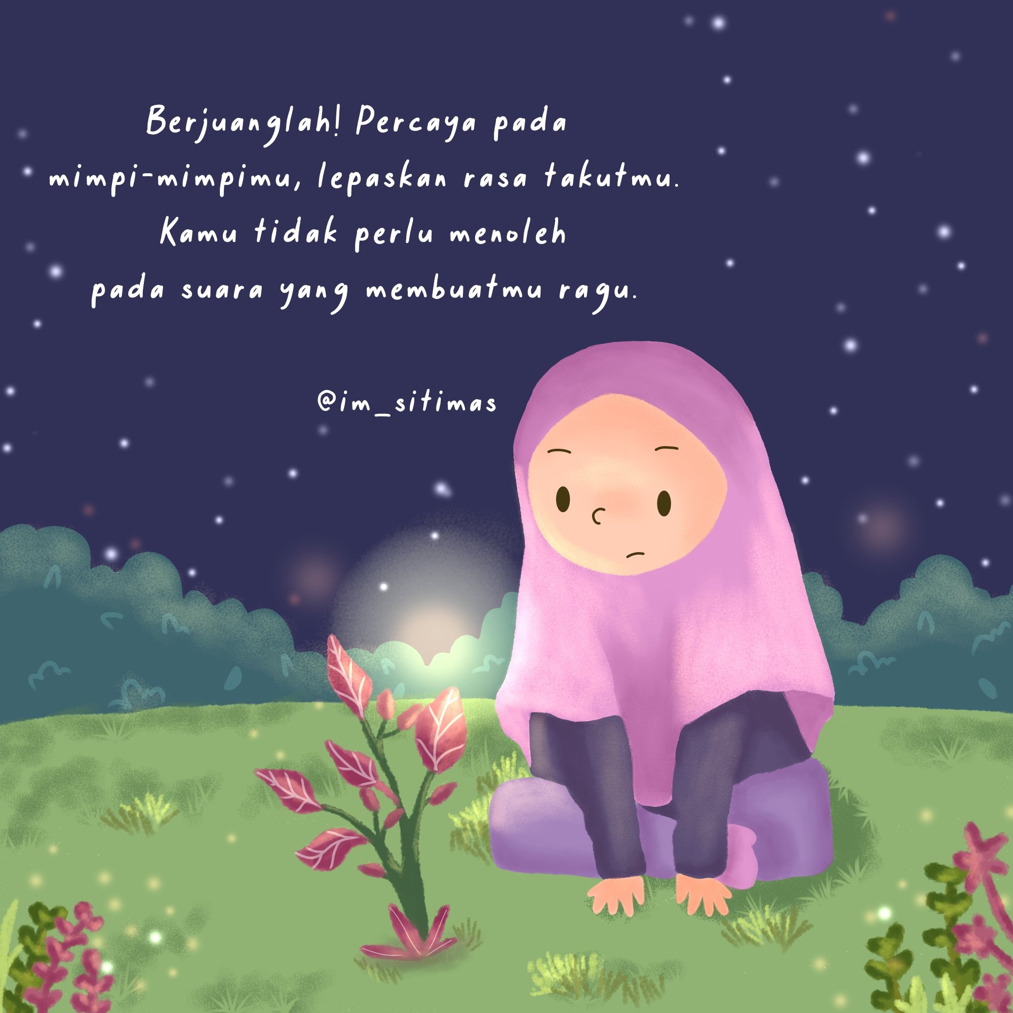 Detail Kartun Muslimah Menangis Dalam Hujan Nomer 39