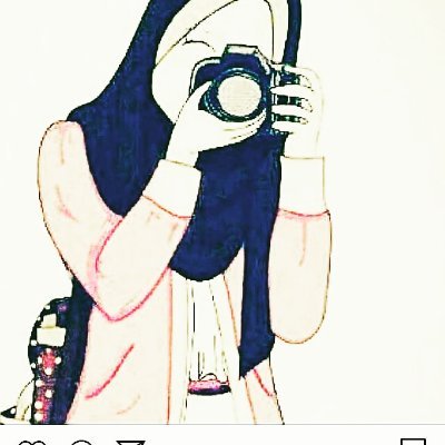 Detail Kartun Muslimah Pegang Kamera Nomer 48