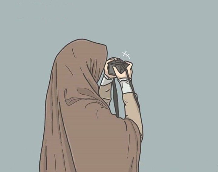 Detail Kartun Muslimah Syari Nomer 7