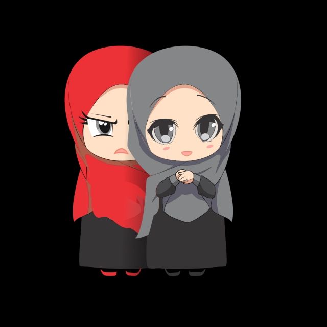 Detail Kartun Muslimah Vector Nomer 31