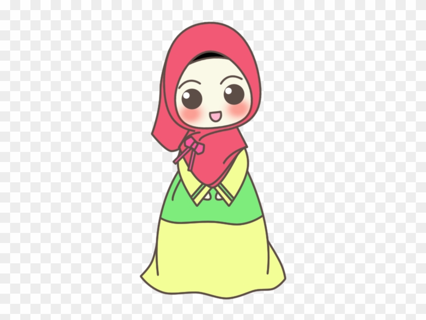 Detail Kartun Muslimah Vector Nomer 7