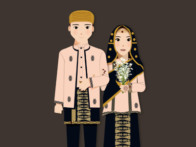 Detail Kartun Pengantin Jawa Png Nomer 56