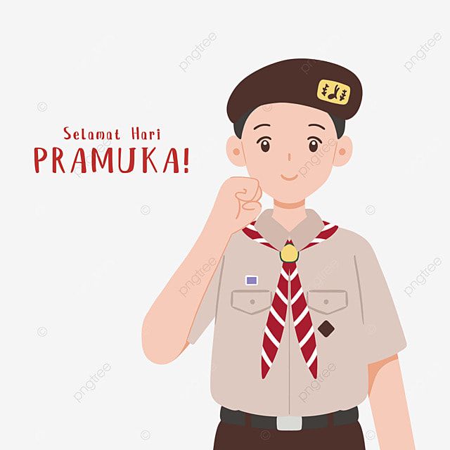 Detail Kartun Pramuka Vector Nomer 40