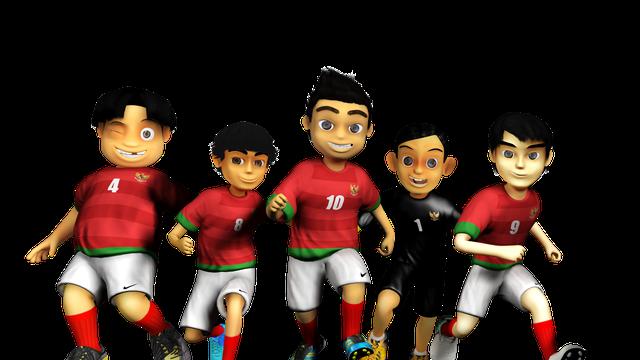 Kartun Sepak Bola Indonesia - KibrisPDR