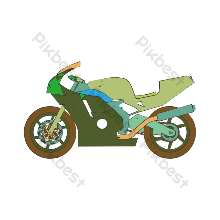 Detail Kartun Sepeda Motor Nomer 52