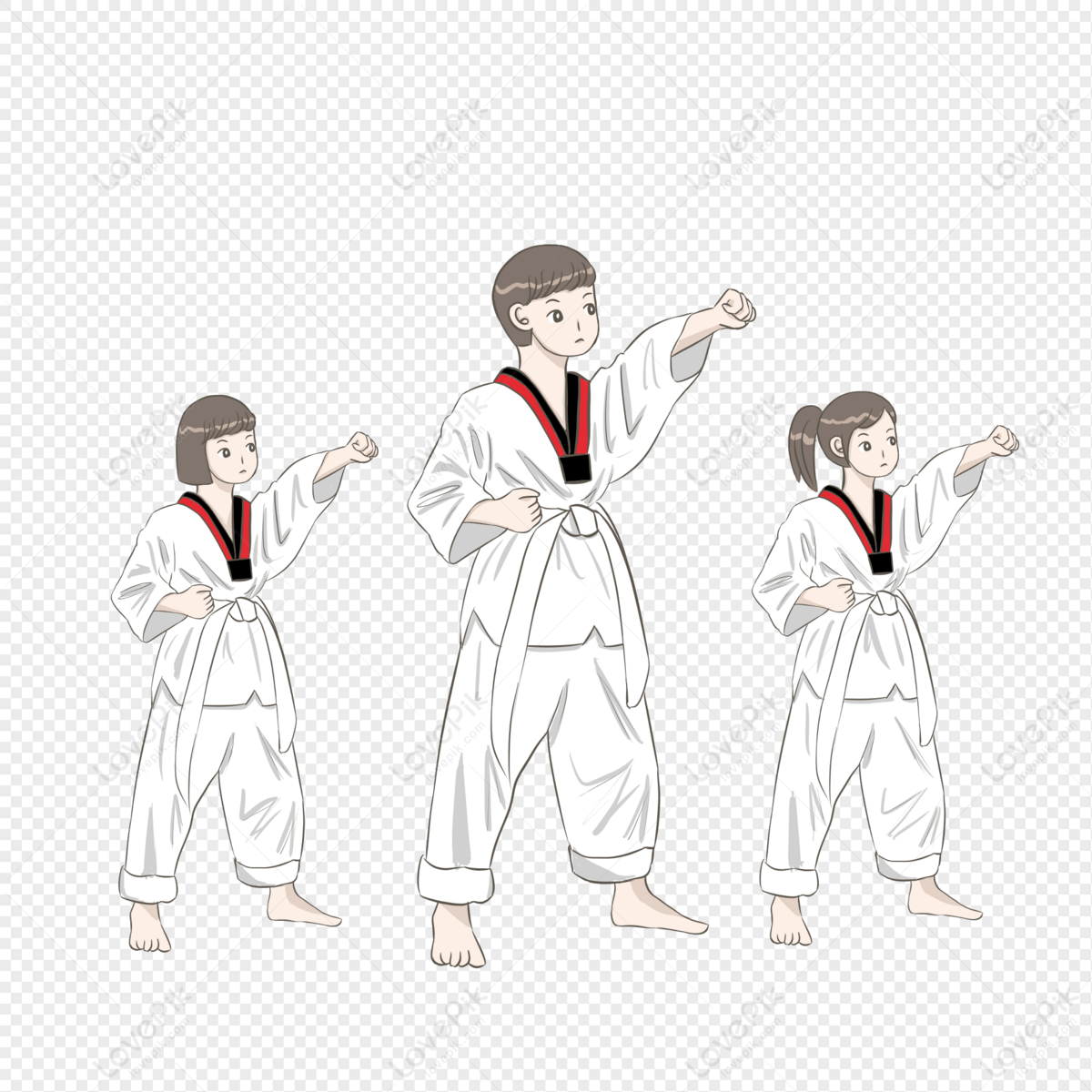 Detail Kartun Taekwondo Nomer 30