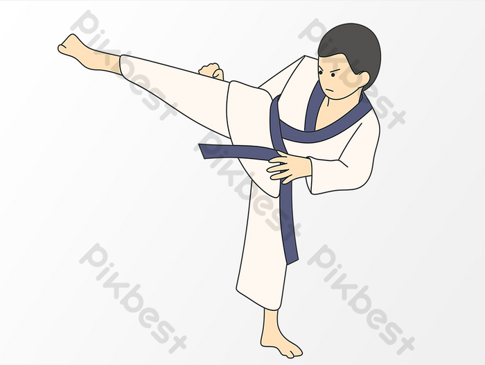 Detail Kartun Taekwondo Nomer 37