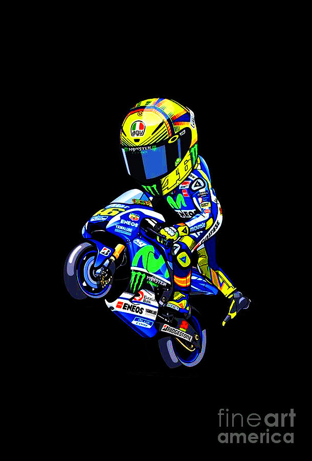 Detail Kartun Valentino Rossi Nomer 29