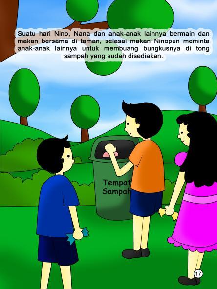 Detail Karya Gambar Cerita Tema Lingkungan Nomer 20