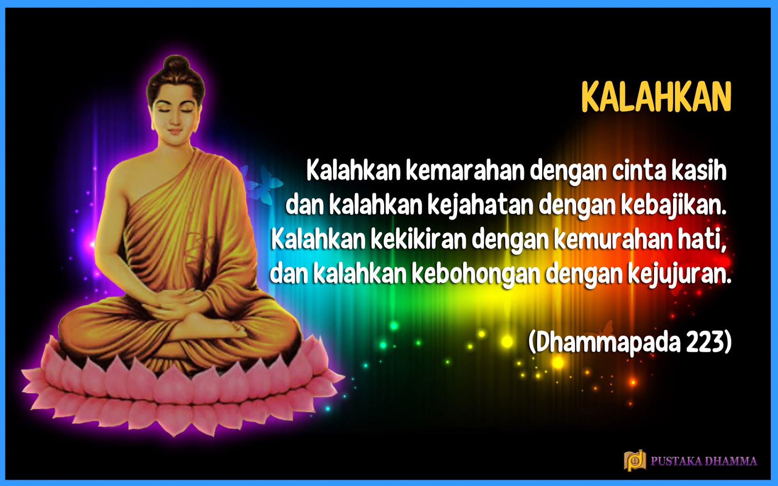 Detail Kata Bijak Buddha Bergambar Nomer 38