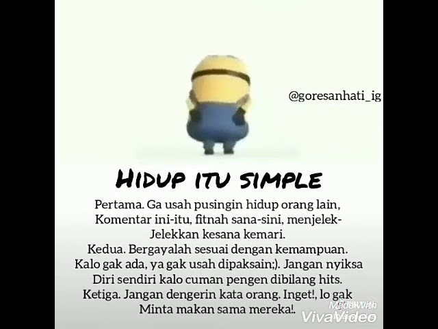 Detail Kata Bijak Minion Nomer 21