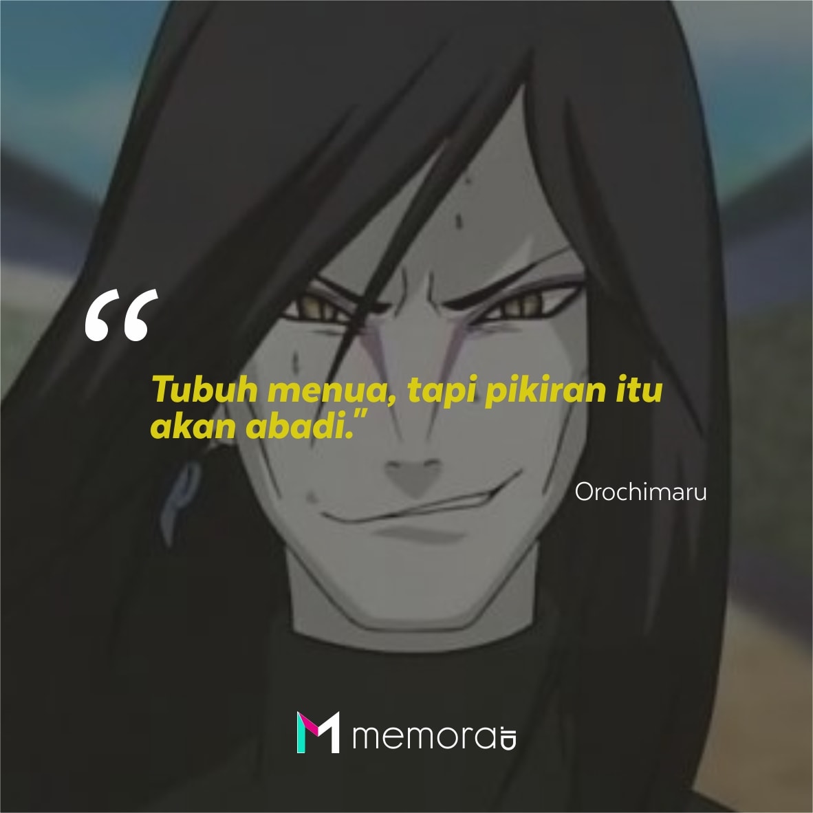 Detail Kata Bijak Orochimaru Nomer 2