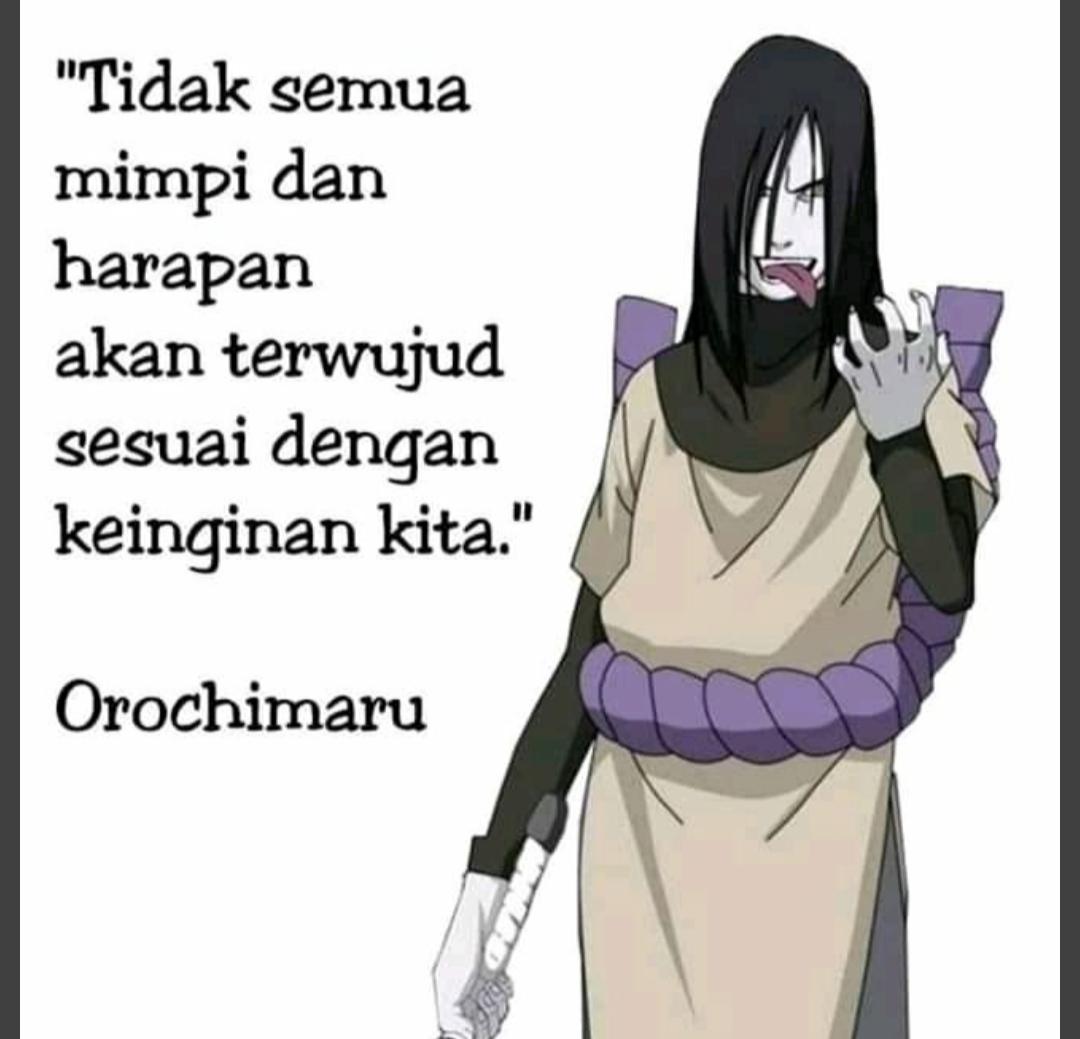 Detail Kata Bijak Orochimaru Nomer 32