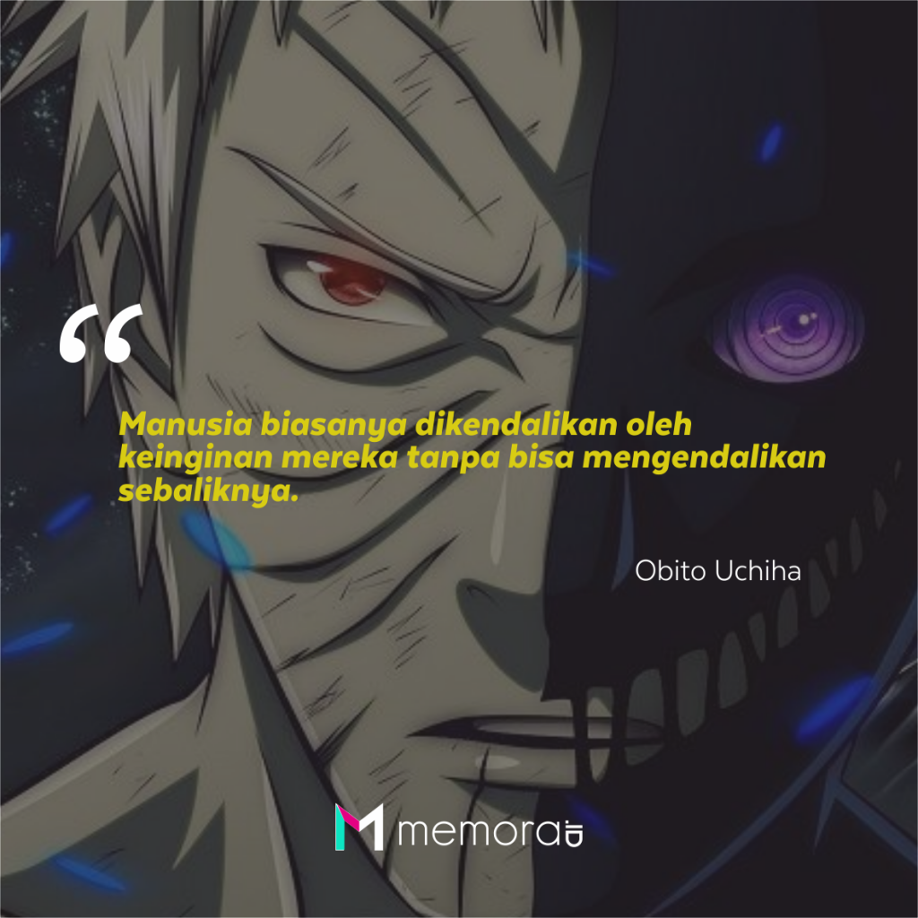 Detail Kata Bijak Uchiha Madara Nomer 12