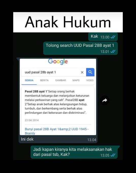 Detail Kata Kata Anak Hukum Nomer 16