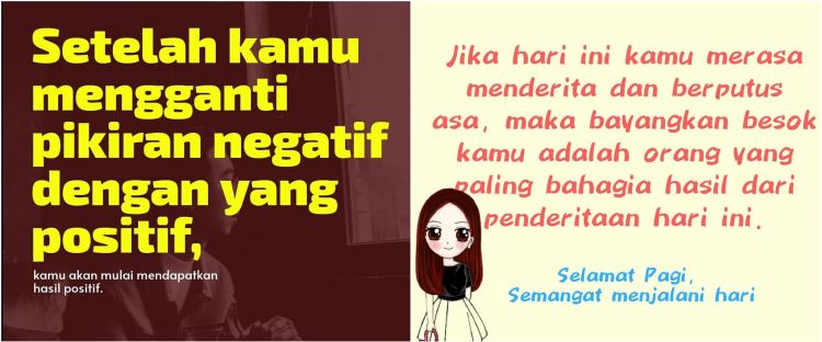 Kata Kata Bijak Berpikir Positif - KibrisPDR