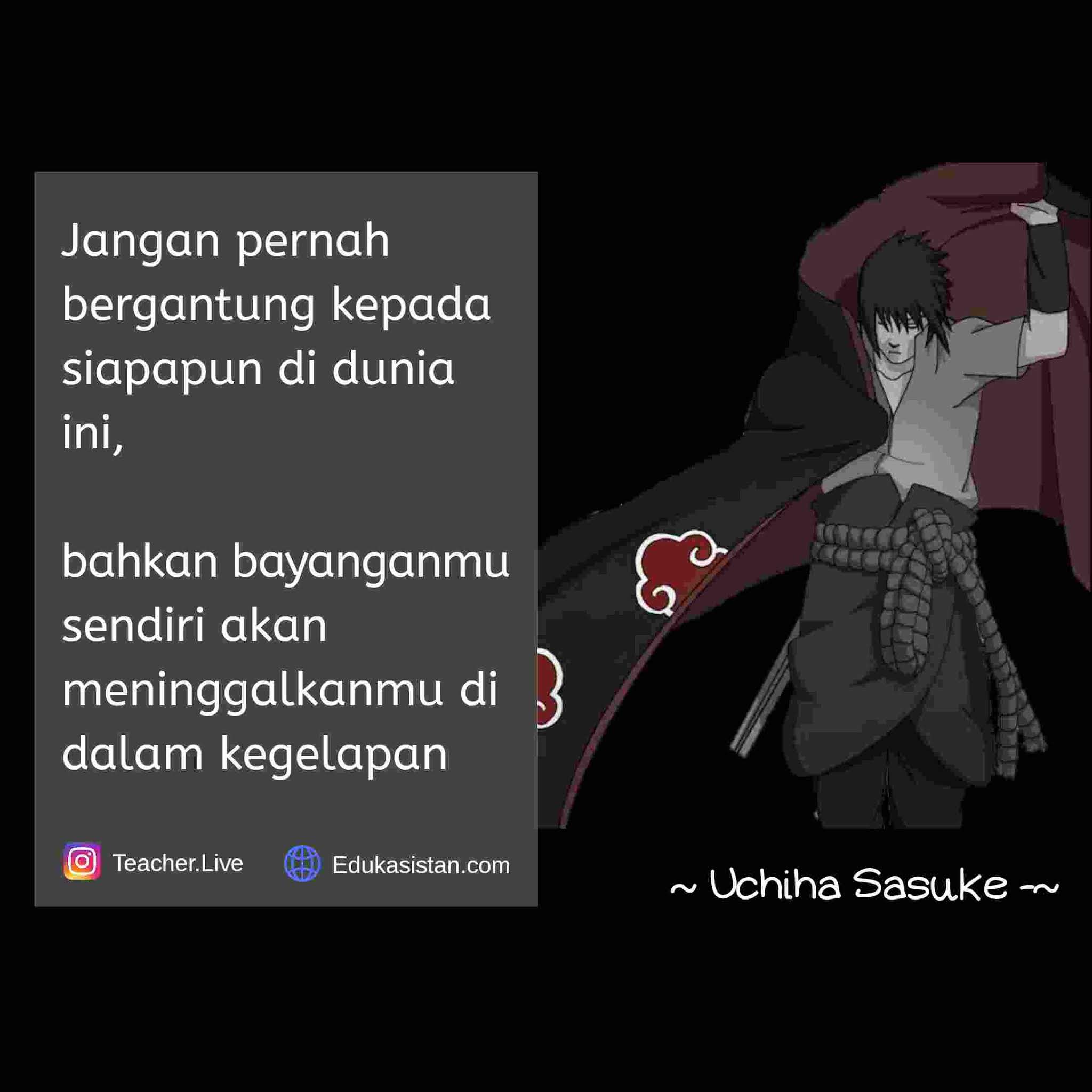 Detail Kata Kata Bijak Sasuke Nomer 14