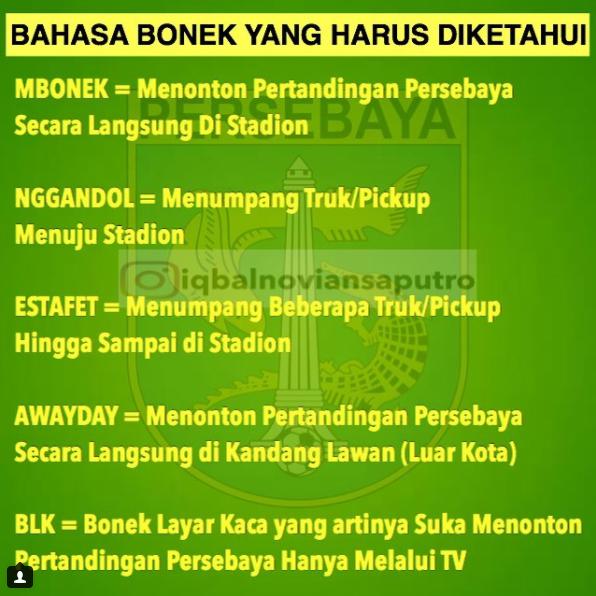 Detail Kata Kata Bonek Nomer 42