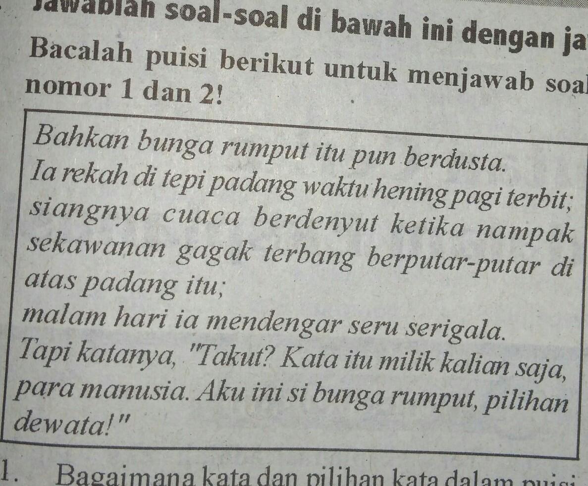 Detail Kata Kata Dalam Puisi Nomer 14