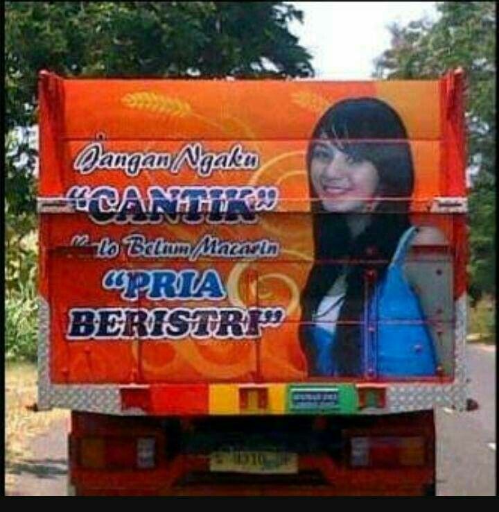 Detail Kata Kata Gokil Di Bak Truk Nomer 14