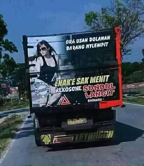 Detail Kata Kata Gokil Di Bak Truk Nomer 26