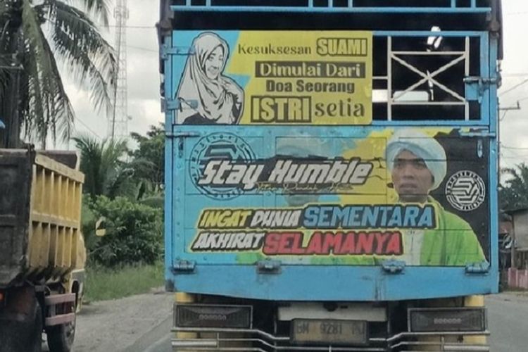 Detail Kata Kata Gokil Di Bak Truk Nomer 38