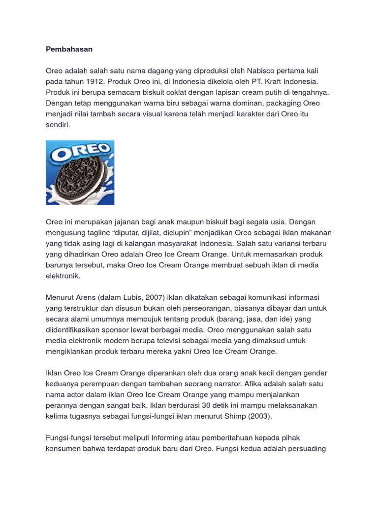Detail Kata Kata Iklan Oreo Nomer 14