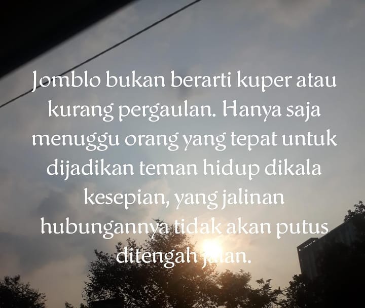 Detail Kata Kata Jomblo Gokil Nomer 4
