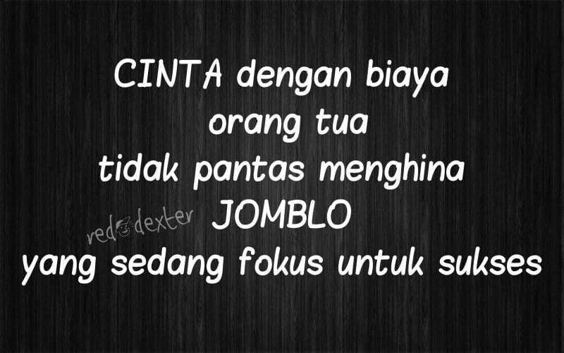 Detail Kata Kata Jomblo Gokil Nomer 5