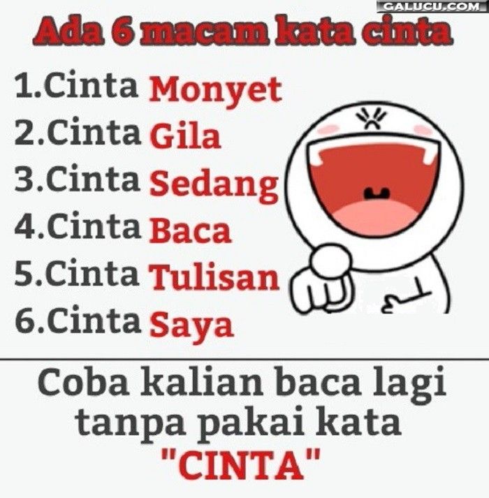 Detail Kata Kata Lucu Meme Nomer 3