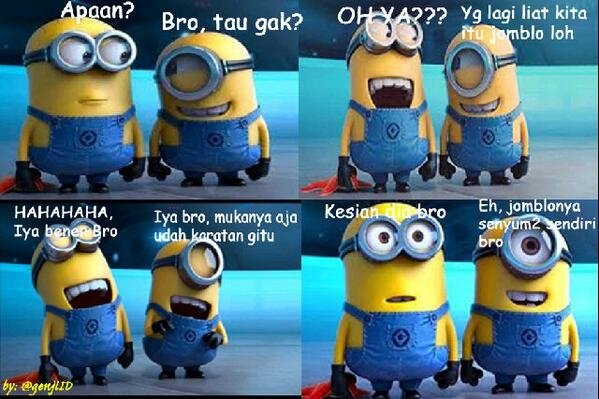 Detail Kata Kata Lucu Minion Nomer 9