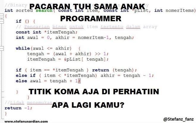 Detail Kata Kata Lucu Programer Nomer 4