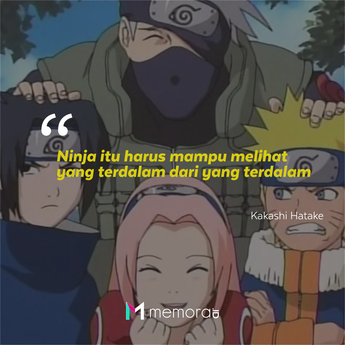 Detail Kata Kata Mutiara Kakashi Nomer 2