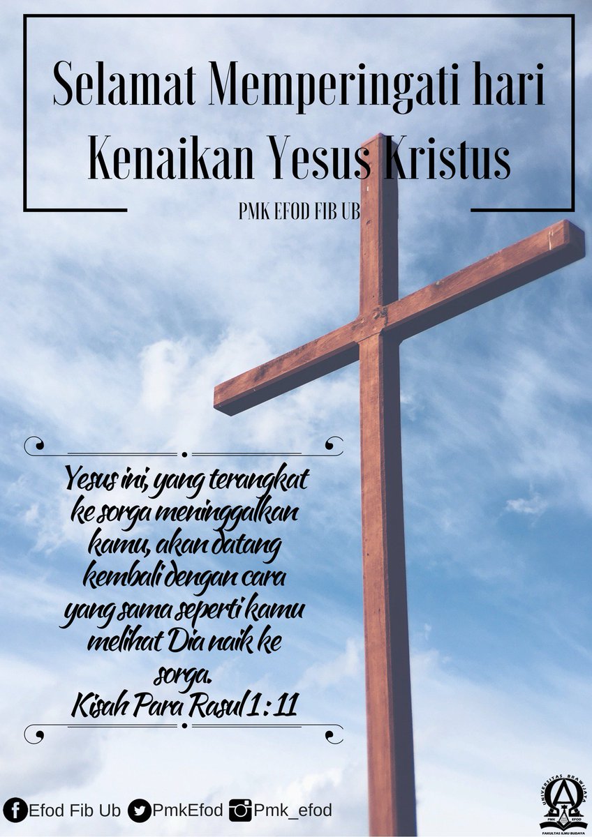 Detail Kata Kata Mutiara Kenaikan Tuhan Yesus Nomer 41