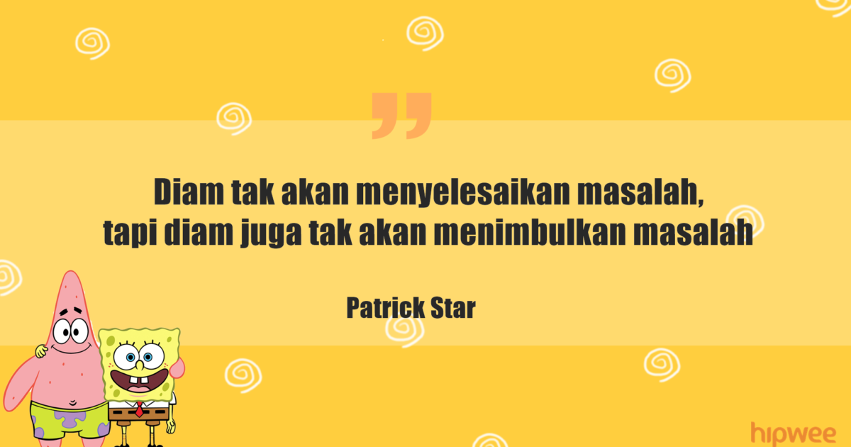 Detail Kata Kata Mutiara Spongebob Nomer 13