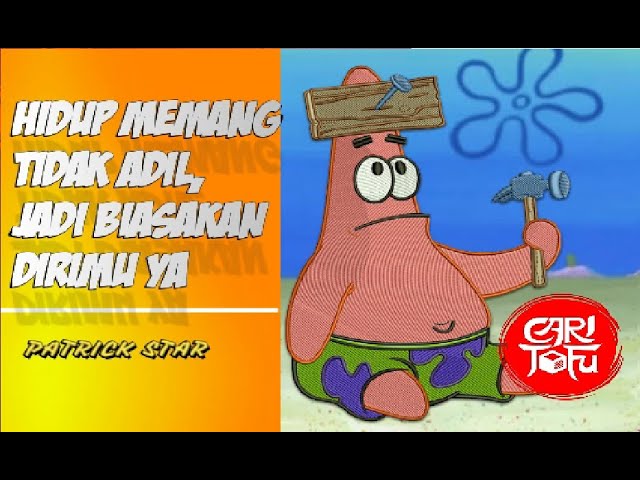Detail Kata Kata Mutiara Spongebob Nomer 20