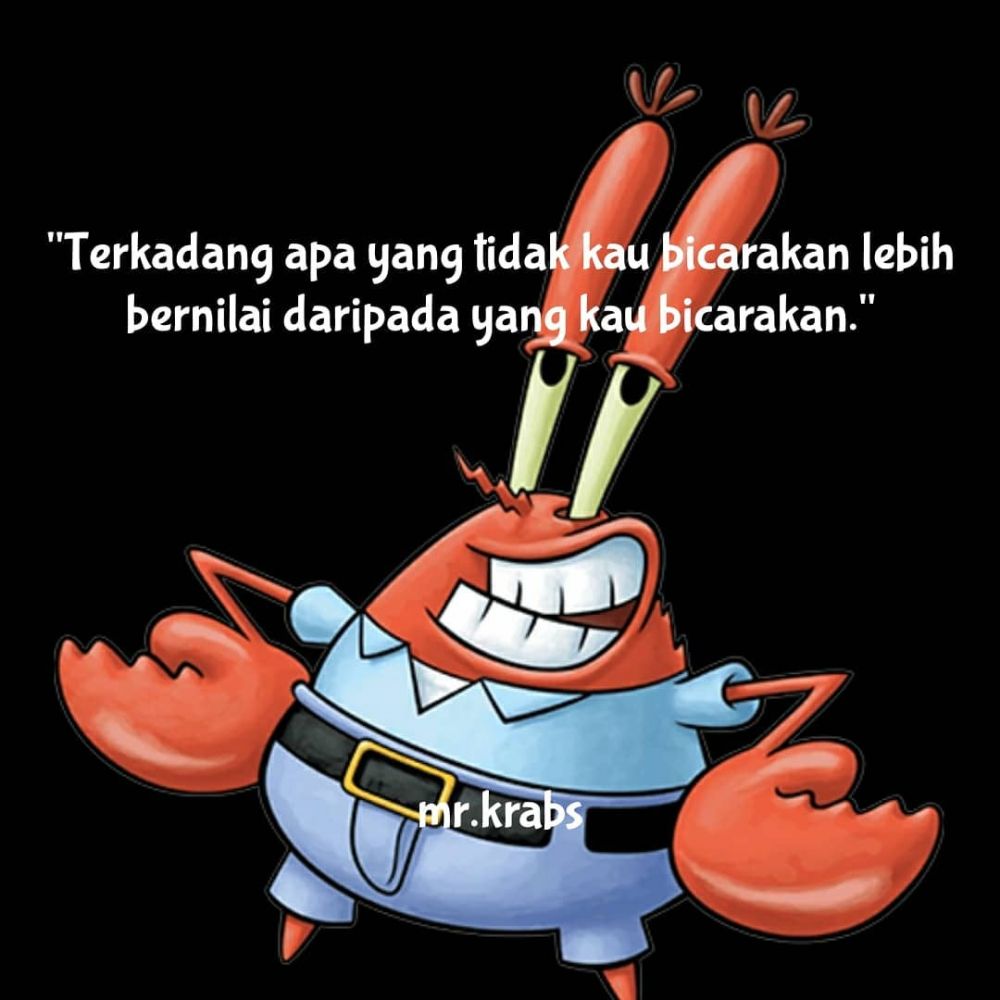 Detail Kata Kata Mutiara Spongebob Nomer 7