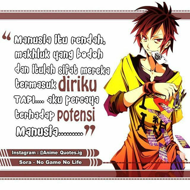 Detail Kata Kata No Game No Life Nomer 3