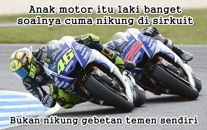 Detail Kata Kata Pembalap Motor Nomer 2