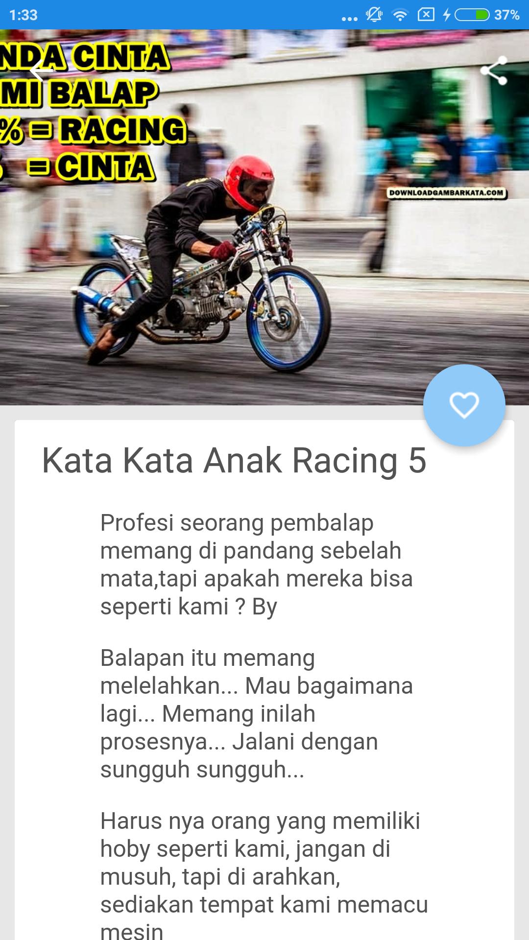 Detail Kata Kata Pembalap Motor Nomer 34