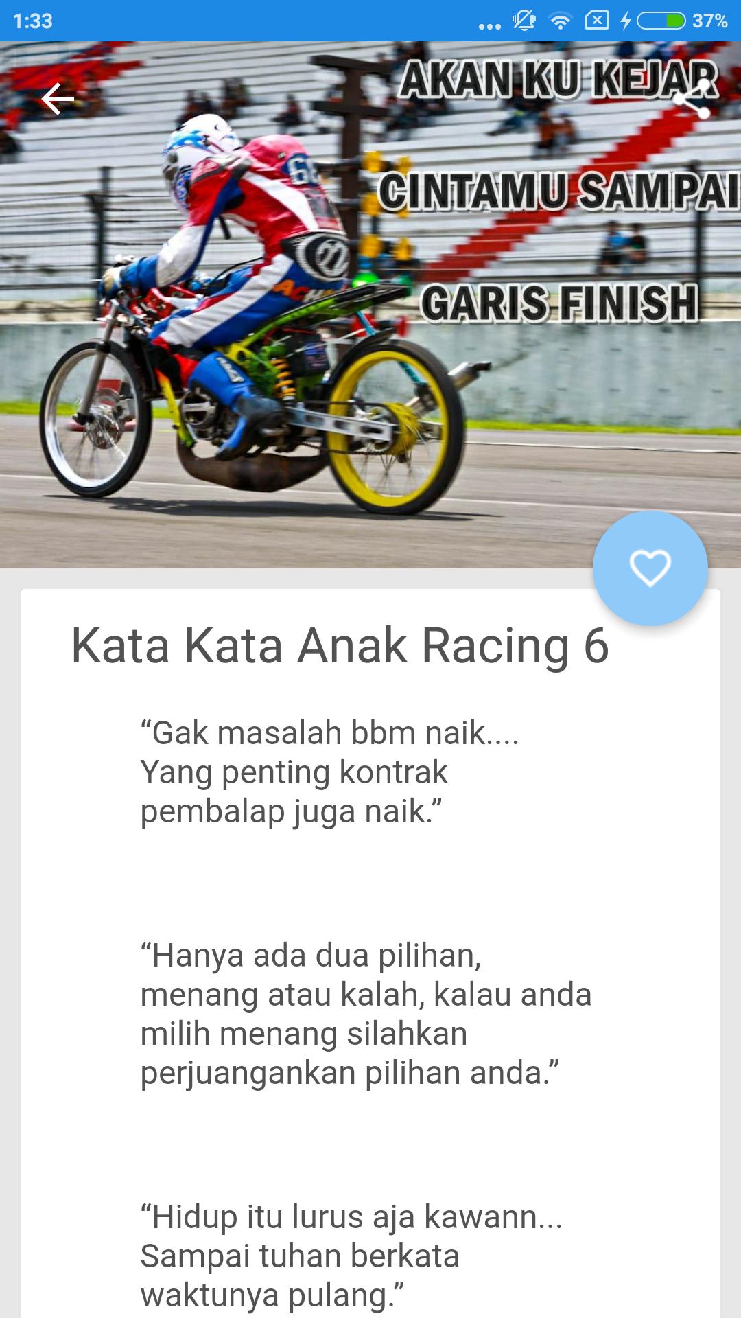 Detail Kata Kata Pembalap Motor Nomer 56