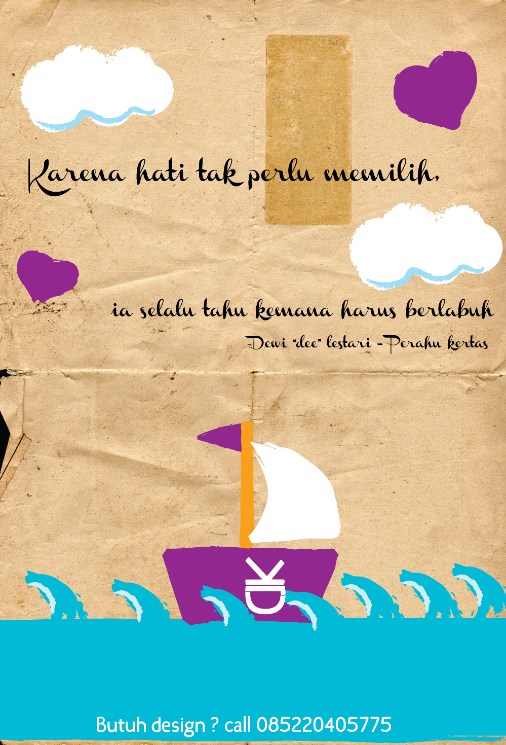 Detail Kata Kata Perahu Kertas Nomer 12