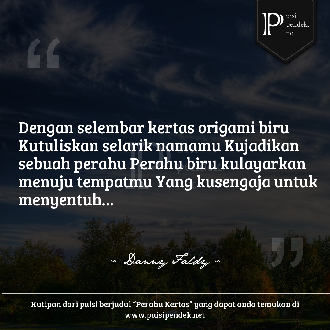Detail Kata Kata Perahu Kertas Nomer 2