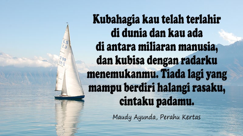 Detail Kata Kata Perahu Kertas Nomer 19