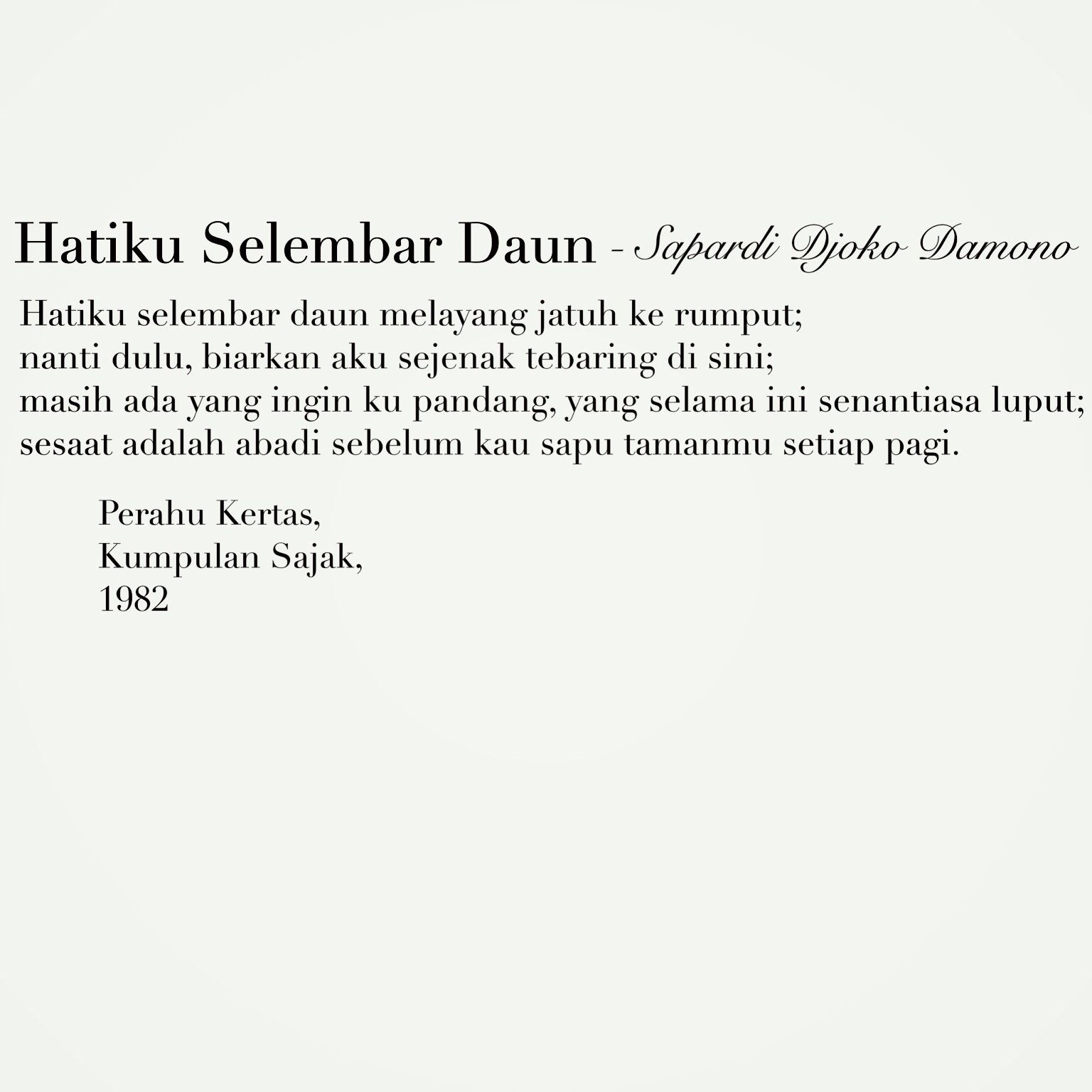 Detail Kata Kata Perahu Kertas Nomer 21