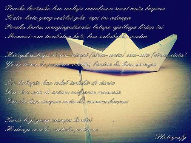 Detail Kata Kata Perahu Kertas Nomer 37