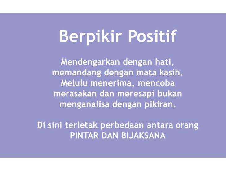 Detail Kata Kata Pikiran Positif Nomer 32